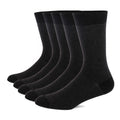 5 Pairs Men's Dress Socks stripe Plus Size， Combed Cotton | SAMAG