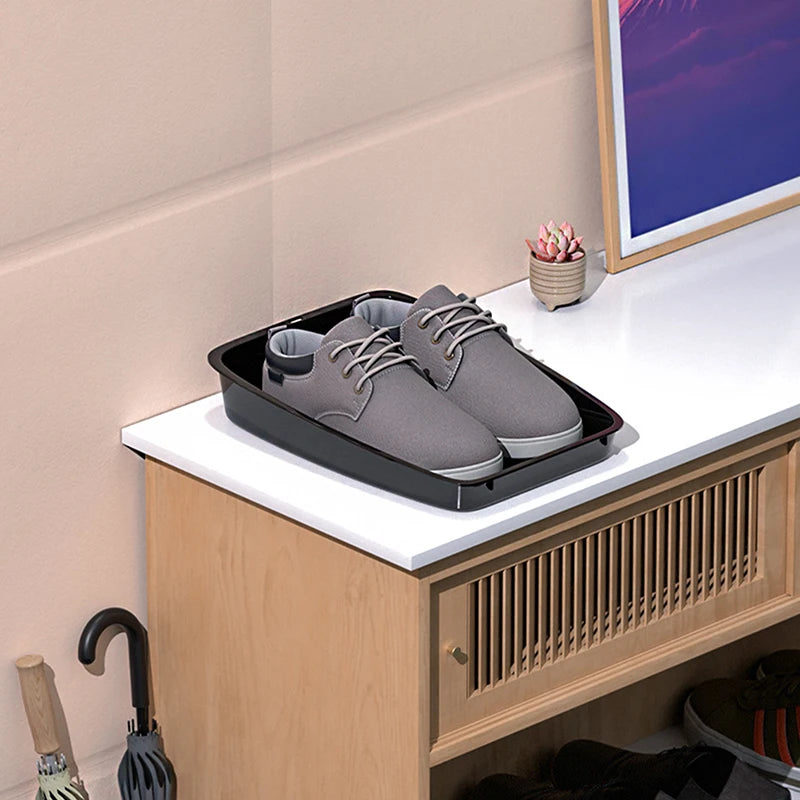 Car Shoes Storage Tray Interior Multifunctional Durable Accessory Tidying Vehicle Organizer Under Seat Container Box Car Accesso
