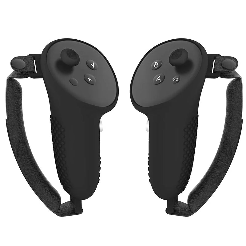 VR Controller Silicone Protective Cover Handle Grip Shell Full Protective For Meta Quest 3 VR Accessories