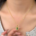 VENTFILLE 925 Sterling Silver Bead Geometry Necklace | SAMAG