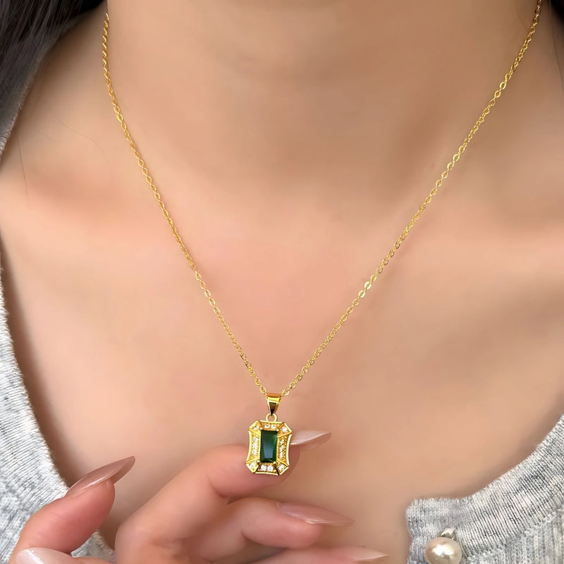 VENTFILLE 925 Sterling Silver Bead Geometry Necklace | SAMAG