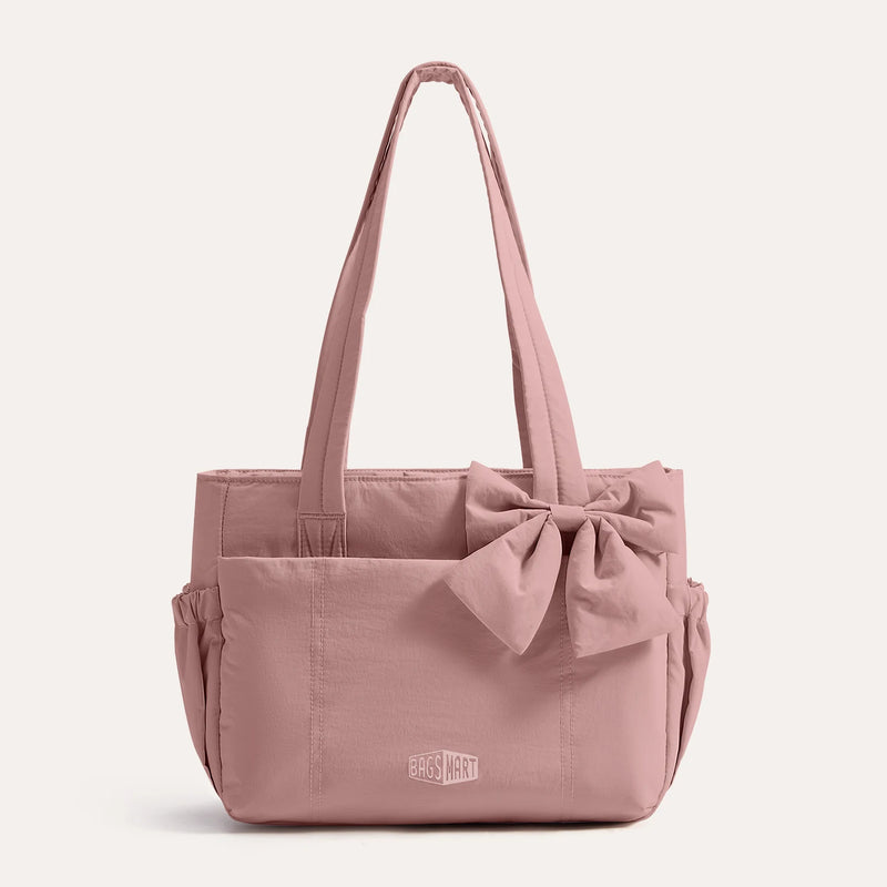 BAGSMART Tote Bag for Women Casual Sling Shoulder Handbag Waterproof hobo bags Fits 13'' Laptop for Travel Workout College