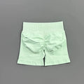 HISTELLO Impact Shorts 4.5" Women Fitness Sports Biker Shorts Low Waist Gym Short Workout Scrunch Butt Yoga Seamless Leggings