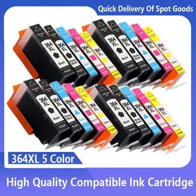 364XL Ink Cartridge Compatible for HP 364 Photosmart 5510 | SAMAG