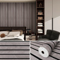 Waterproof Wall Stickers Moisture-proof 3/5/10m Length Foam Wall Stickers Thick Foam Peel and Stick Self-adhesive Wallpaper