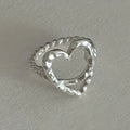 VENTFILLE 925 Sterling Silver Bow Tie Open Finger Ring For Women Gift Cute Design Fashion Jewelry Gift Wholesale