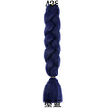 100g 24inch Jumbo Braiding Hair Synthetic Braiding Hair Braid in Hair Extensions Braids Hair for Twist for Daily Cosplay