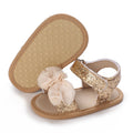 Gold Color Theme Christening baby Shoes for 1 Year Old Newborn Baby Baptismal Shoes for Girl Kids