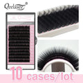 All Size 10 Trays Wholesale Volume Lashes Extension 3D Mink False Eyelashes Individual Eyelash Beauty Brand Factory Supplies