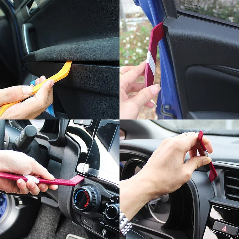 Car Door Clip Car Disassembly Tools Set DVD Stereo Refit Kits Interior Plastic Trim Panel Dashboard Removal Tool Car Interior
