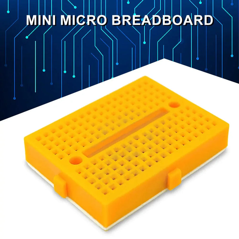 1-10PCS SYB-170 Mini Solderless Prototype Breadboard 170 Holes Breadboard Prototype Board 35x47mm for Small DIY Kits