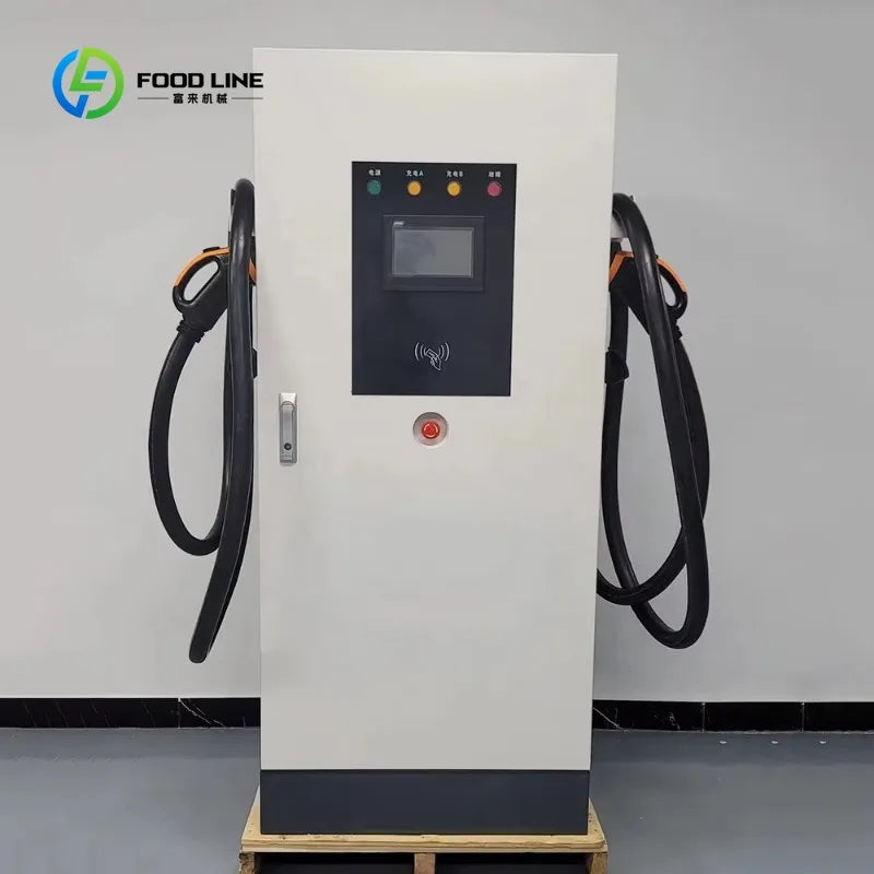Customized 80KW Commercial EV Charging Station Level 2 Smart DC Fast Charging Station CCS 1 CCS 2 GBT Electric Car Charger