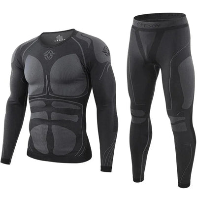 Men's Tactical Tight Fitting Seamless Thermal Underwear | SAMAG
