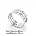 17/18/19mm Stainless Steel Jump Rings Opening Tools Finger Opener For DIY Jewelry Making Materials - Visuel 9 | SAMAG