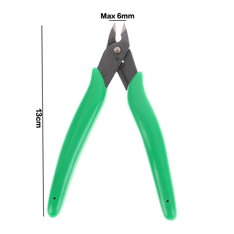 Jewelry Crimping Pliers For Making Tips Tool Tweezers Crimp Nose Pliers Jump Rings & Split Rings Double Rings Diy Accessories