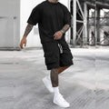 2-Pack Men's New Multi-Pocket Cargo Pants and Short | SAMAG