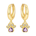 Original S925 Sterling Silver Zircon 18K Gold Lining | SAMAG