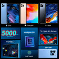BDF 10.1 Inch Tablet Android 13, 4GB RAM 64GB ROM,1TB Expand,1280x800 IPS Screen 5000MAH Battery,GMS 3G Network,WiFi