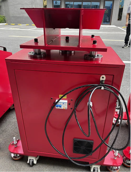 Automotive road emulator for automotive chassis testing
