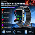 2026 New Non-Invasive Laser Treatment Three High Smart Watch Man ECG Heart Test Blood Fat Uric Acid Smart Watch For Android IOS