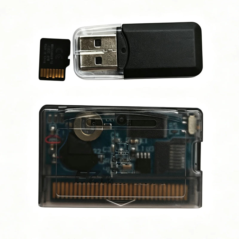Superior Retro All in 1 EZ 16 32 Bit Video Game Card Junior Definitive Air Paralle Real-Time Clock RTC Save 8 16 32GB USB Reader