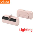 VIVO 500000mAh New Power Bank Large Capacity Super Fast Charging Portable Mini External Battery for Huawei Samsung iPhone