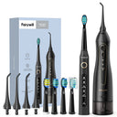Fairywill Water Dental Flosser Teeth Portable Cordless USB Oral Irrigator Cleaner IPX7 Waterproof Electric Toothbrush Set Home