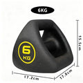 3-in-1 Triangle Cast Iron Dumbbells Kettlebell Combo | SAMAG