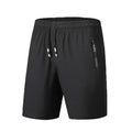 Men's Quick Dry Running Shorts with Drawstring and Zip Pockets - Ideal for Athletic Workouts and Gym - View 16 | SAMAG