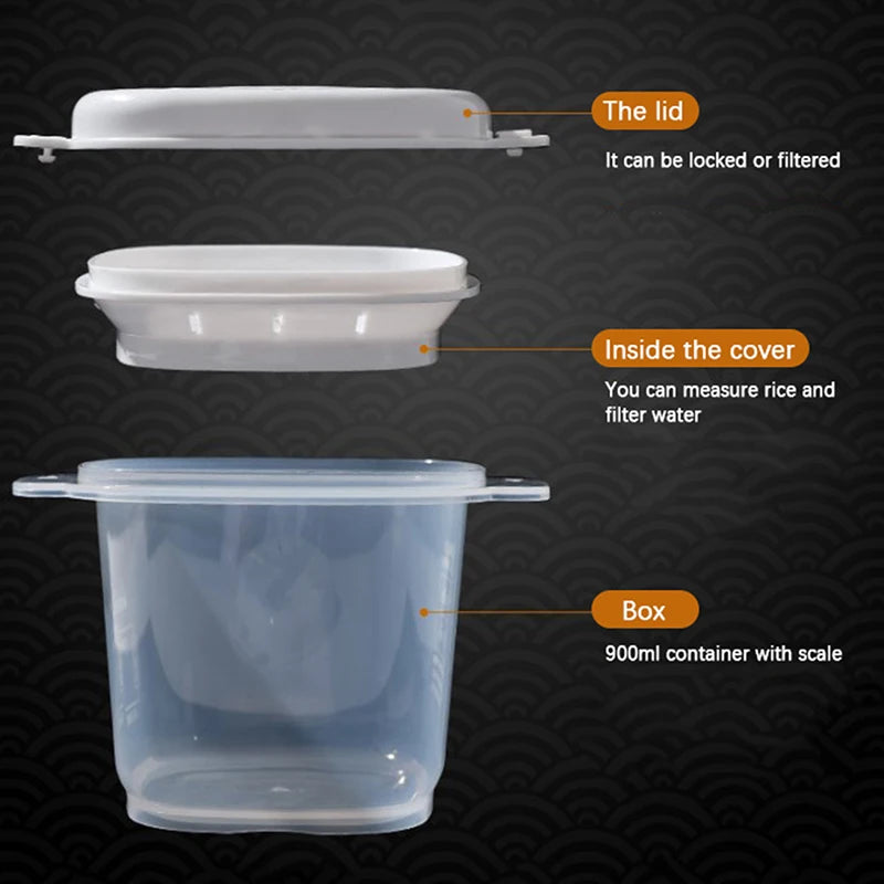 ※Microwave Oven Rice Cooker Multifunctional Steamer Soup Cooking Bento Lunch Box - Premium Quality Kitchen Essential Tool