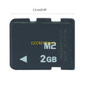 Fast Memory Card M2Card for Handheld Game Console 1GB 2GB 4GB 8GB Gaming Device Memory Storage Card Black