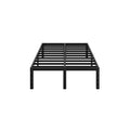 14 Inch High,Bed Frame Platform,Metal Bed,Heavy Duty Steel Slat Mattress Foundation,Easy Assembly,No Noise and Shaking,Black
