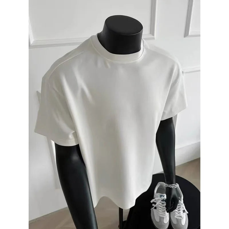 2026 Men's Short Sleeve T-shirt Wine Culture Whiskey Print Retro Trend Leisure Street High Quality Luxury Brand Selling Popular
