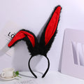 Girls Plush Long Rabbit Ear Hair Bands Headwear Headband Dress Accesorios Women Girl Cosplay Lolita Cosplay Hair Accessories