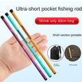 Telescopic Fishing Rod Full Kits Spincast Fishing Reel Casting Rod Fishing Rod Set Glass Fibre Carbon Fibre Feeder Rod Combo
