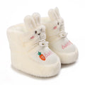 Winter New Cute Cartoon Baby Booties Boy Girl Boots Cotton Soft-Sole Non-Slip Warm Toddler First Walkers Infant Crib Shoes
