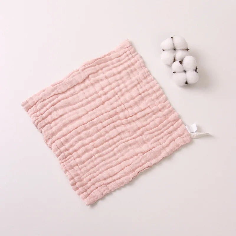 Six-layer gauze square towel 30 * 30 newborn baby towel face towel saliva towel Baby Face Towel Wipe Burp Cloths Absorbent Musli