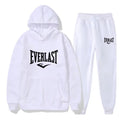 Men's EVERLAST Sportswear Fitness Gym Clothing Running Set Straps Autumn_Winter Hoodie New Style clothes for - View 4 | SAMAG
