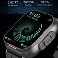 BT Call Blue Tooth Headphones Watches 2.01" Headset 2 in 1 Smart Watch Heart Rate Sport Fitness Bracelet TWS Earphone Smartwatch