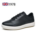 High Quality Men's Genuine Leather Shoes Summer Comfortable Sneakers Fashion Men Shoes Soft Leather Versatile Skateboard Shoes