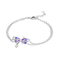 Original 925 Sterling Silver Zirconia Tennis Chain Bracelet for Women Adjustable Gold Color Hot Sale Ideal Birthday Party Gifts