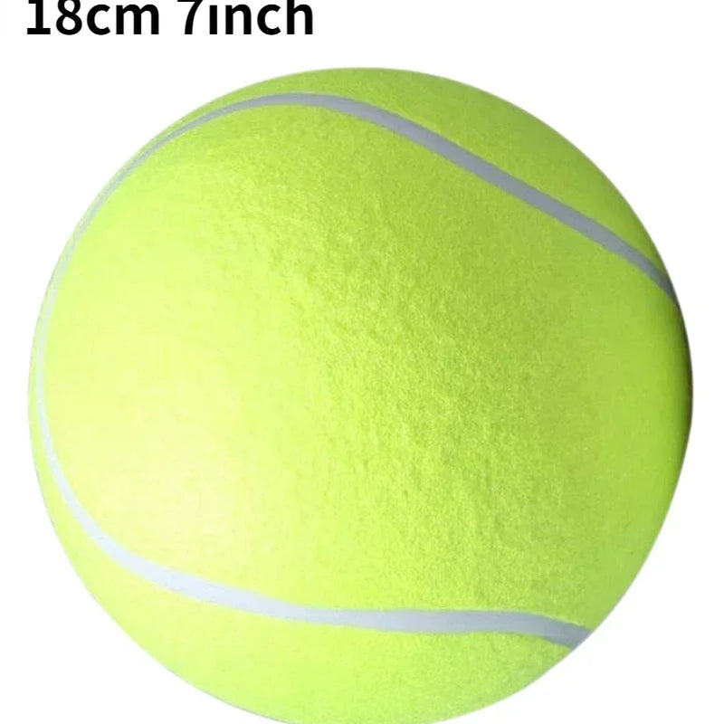 7/8/9.5Inch Dog Tennis Ball Giant Pet Toys for Dog Chewing Toy Signature Mega Jumbo Kids Ball Training Supplies Dropship Plush