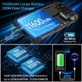 8849 Tank 4 Pro Unihertz 5G Rugged Projector Smartphone 1TB 36G Android 16 Sports Phone 11600mAh Dimensity8300 AMOLED 120HZ