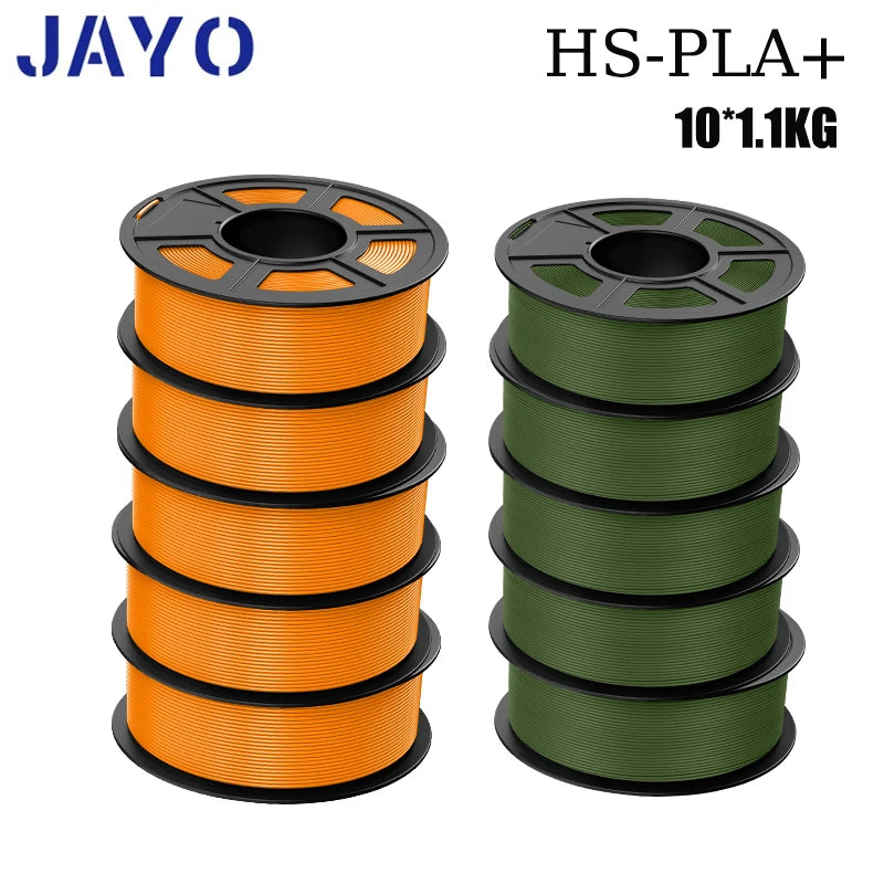 JAYO pla plus petg High speed matte PETG APLA 10Rolls  filament 175mm no bubbles smooth multiple colors optional for 3D printing