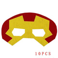 32/28/10 Pcs/Lot Superhero Mask Cosplay Christmas Halloween  Carnival Party Props  Birthday Felt  Masquerade