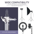 290cm Air Pressure Tripod Bearing 10kg for Camera Stainless Steel Light Stand For Ring Light Live Youtube and Photography Soft