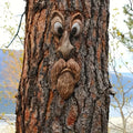 Tree Face Ornaments, Creative Garden Decorations, Resin Crafts, Yard Decor, Wall Embellishments