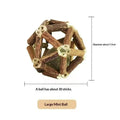 NEW 1/2PCS Cat Toys Made Of Wood Knotweed Teething Sticks Insect Galls Raffia Sisal Rope Teeth Cleaning Toys Cat Teasing Sticks