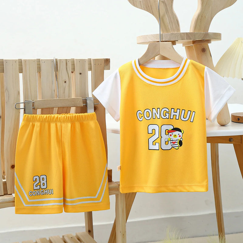 Casual Summer Baby Boy Short Sleeve And /Set For Age 2T | SAMAG