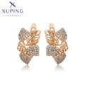 Xuping Jewelry Fashion Hot Sale Trendy Huggies Earring with Synthetic Cubic Zirconia for Girl Gifts 20160